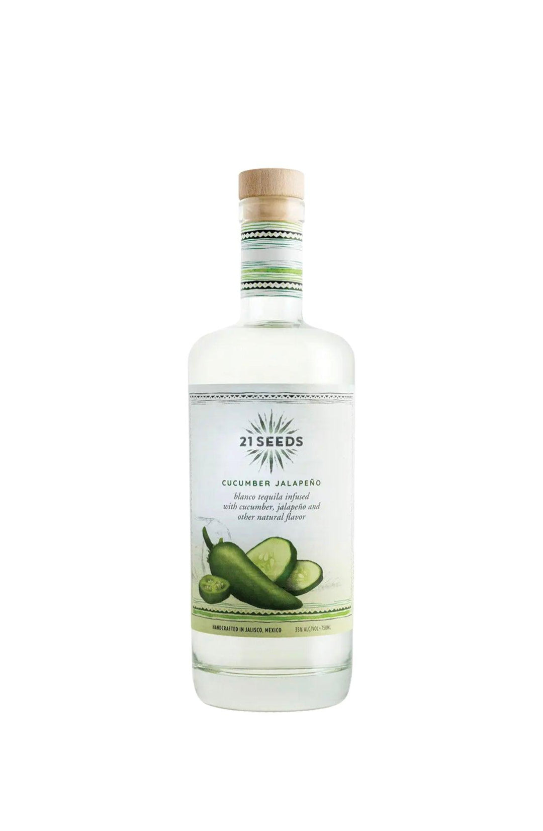 21 Seeds Cucumber Jalapeño Tequila - Liquor Luxe