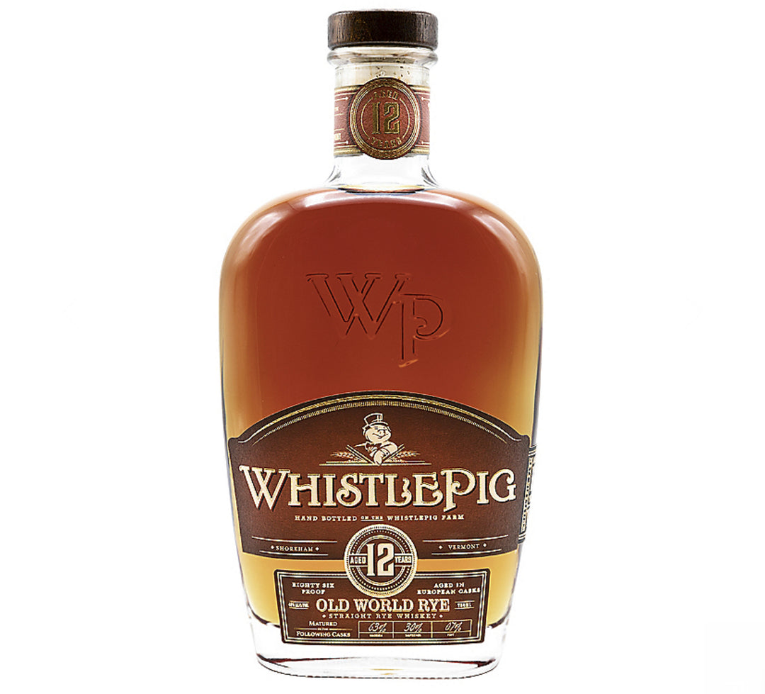 Whistlepig Straight Rye Whiskey Old World 12 Year