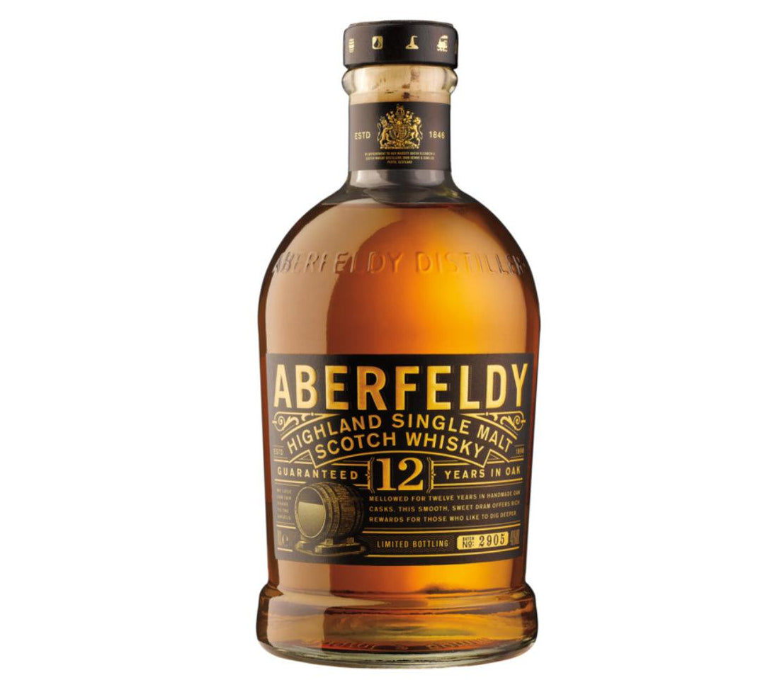 Aberfeldy Single Malt Scotch 12 Years Old - Liquor Luxe