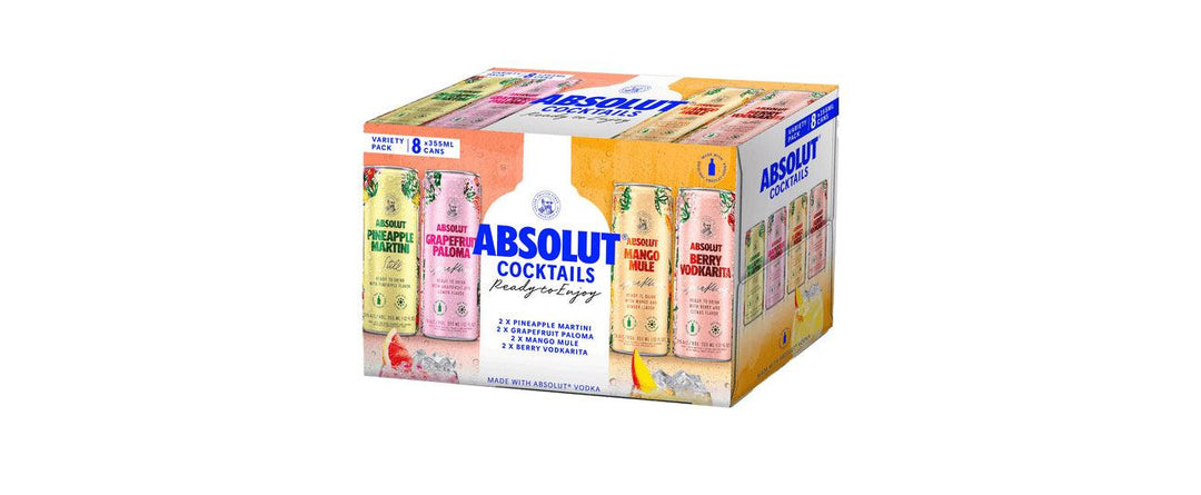 Absolut Cocktails Variety Pack - Liquor Luxe