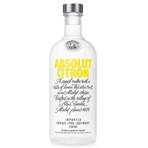 Absolut Vodka Citron - Liquor Luxe