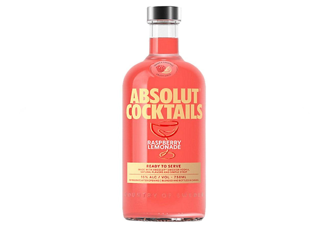Absolut Vodka Cocktails Rasberry Lemonade - Liquor Luxe