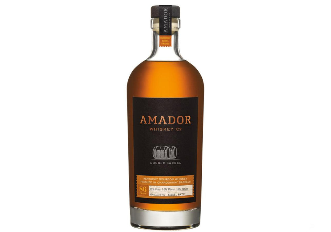 Amador Whiskey Co. Double Barrel Bourbon Finished In Chardonnay Barrel - Liquor Luxe