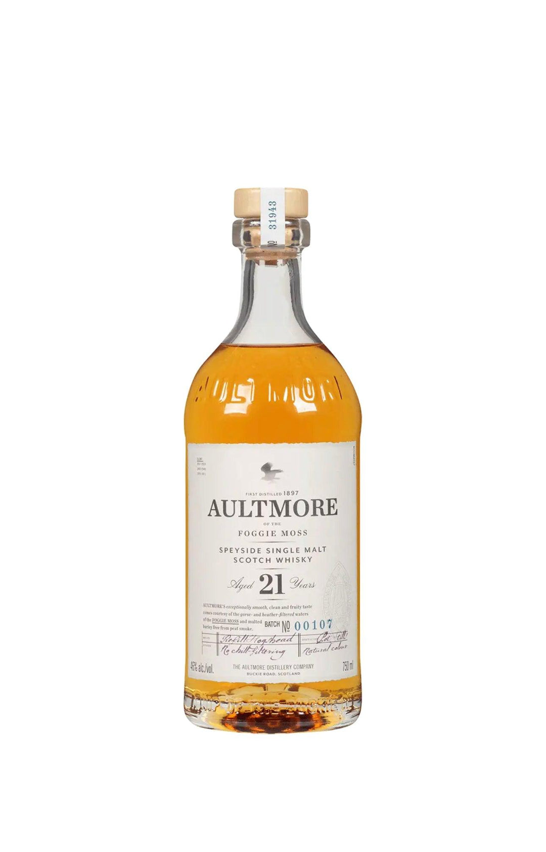 Aultmore Single Malt Scotch 21 Year Old - Liquor Luxe