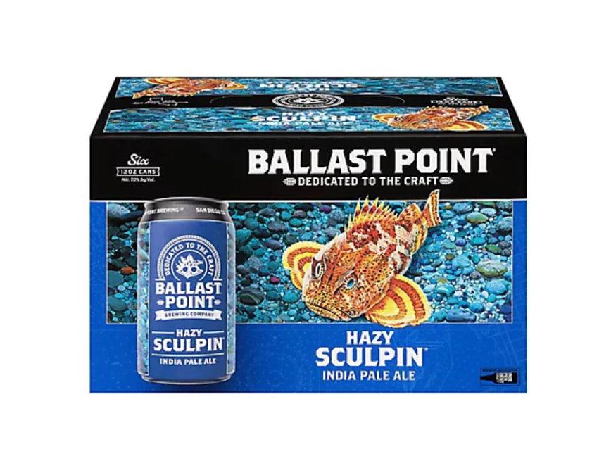 Ballast Point Hazy Sculpin 6-Pack - Liquor Luxe