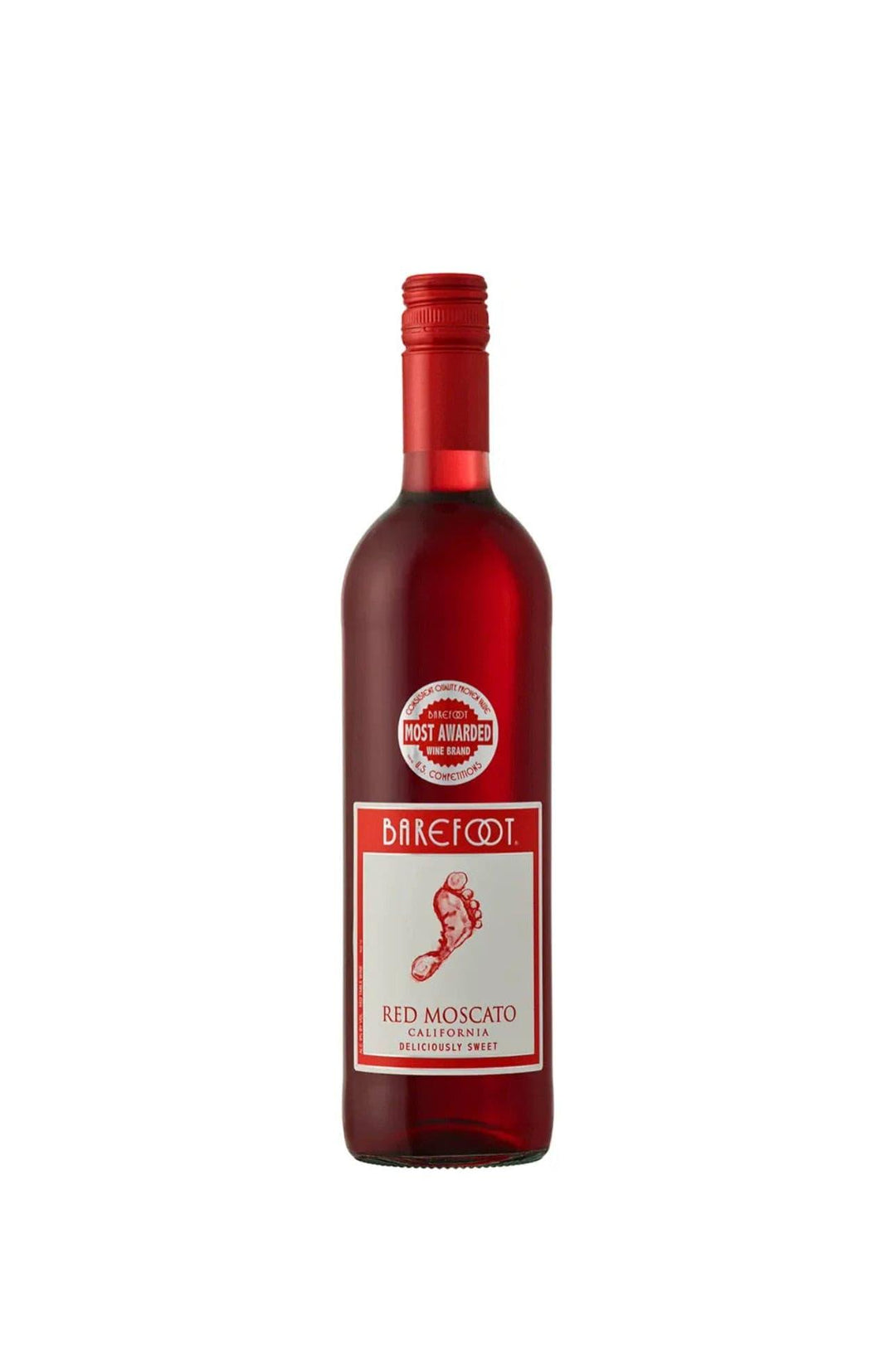 Barefoot Red Moscato - Liquor Luxe