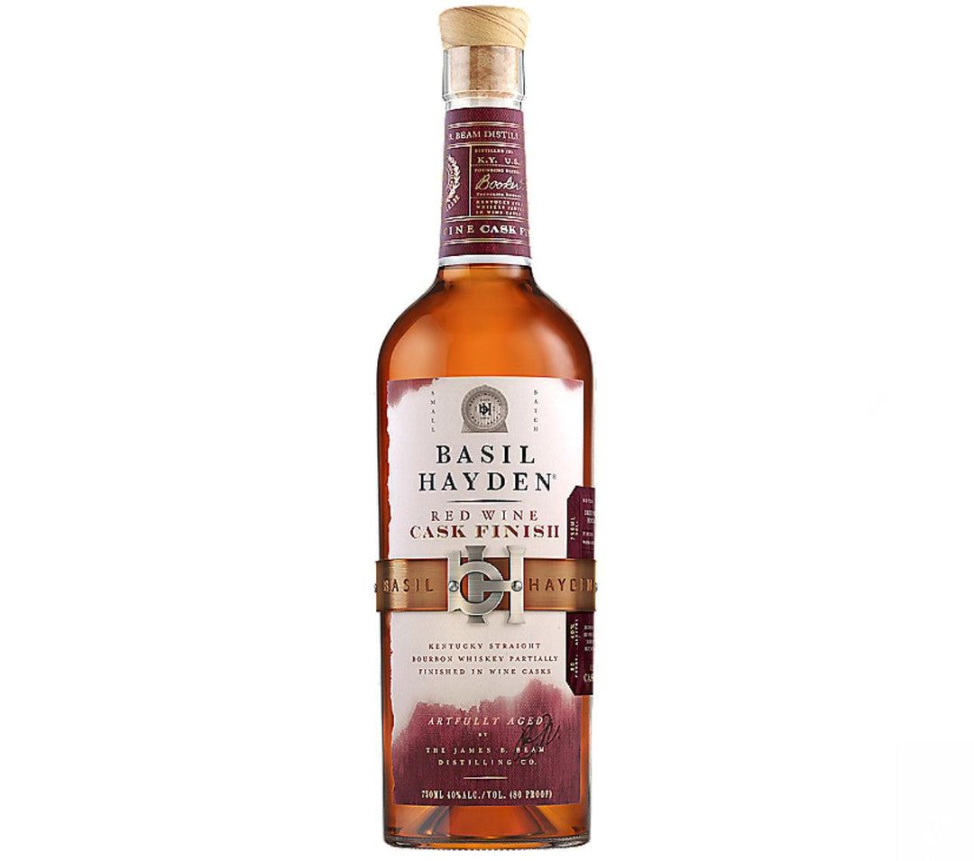 Basil Hayden Straight Bourbon Small Batch Red Wine Cask Finish Artfully Aged - Liquor Luxe