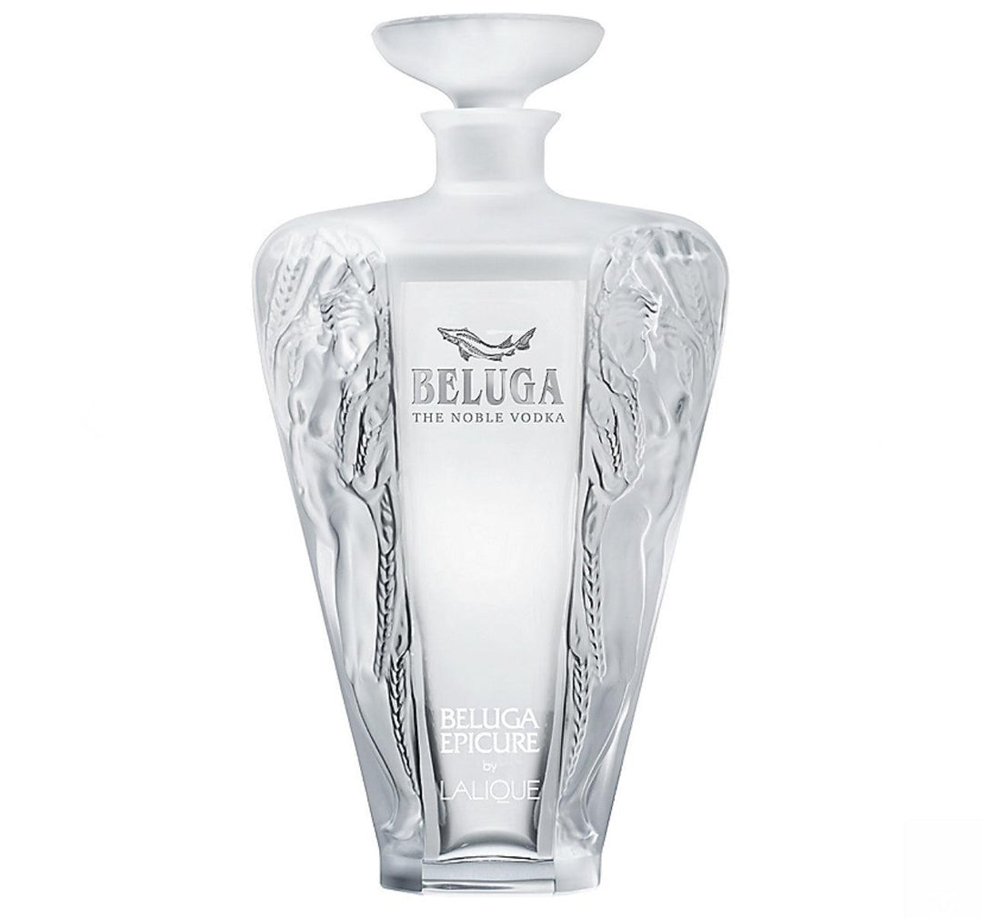 Beluga Vodka Noble Beluga Epicure By Lalique Decanter - Liquor Luxe