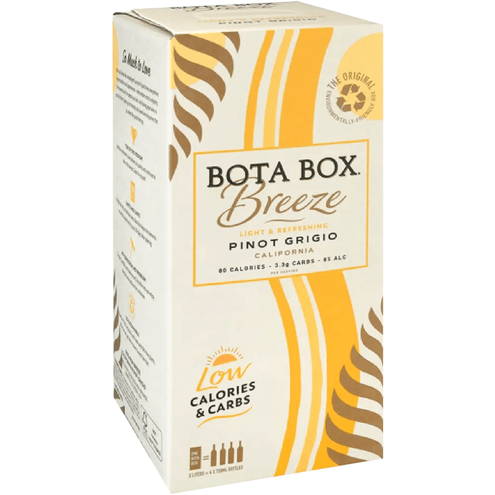 Bota Box Breeze Pinot Grigio - Liquor Luxe