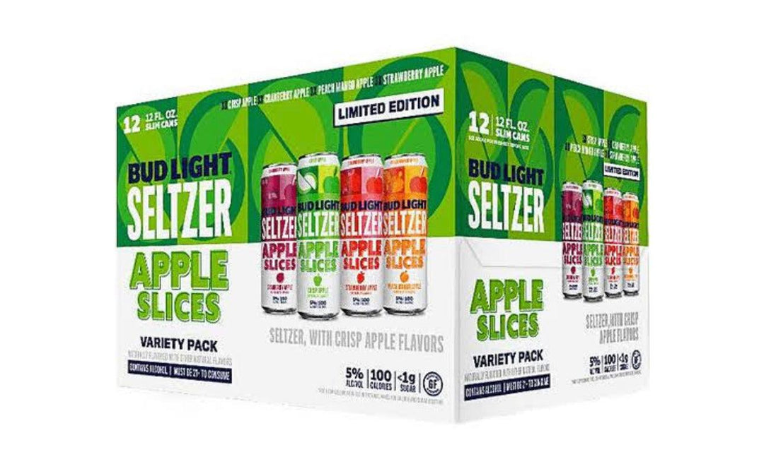 Budlight Seltzer Apple Slices 12-Pack - Liquor Luxe