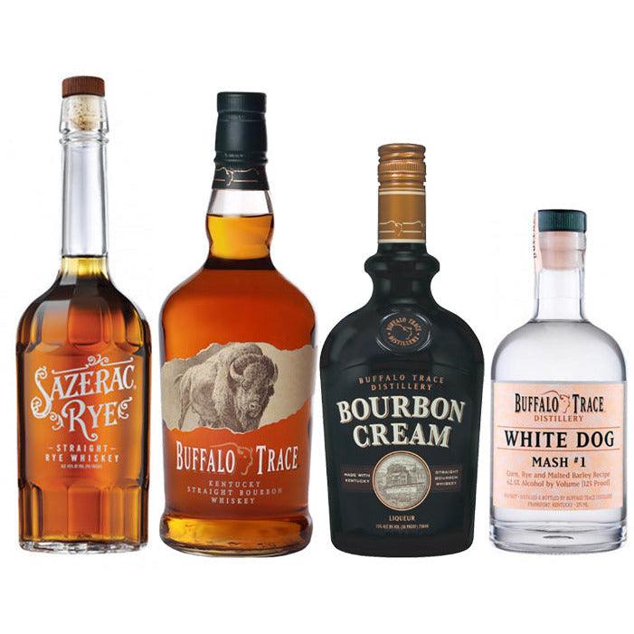 Buffalo Trace & Sazerac Rye & Bourbon Cream & White Dog Mash #1 Bundle - Liquor Luxe