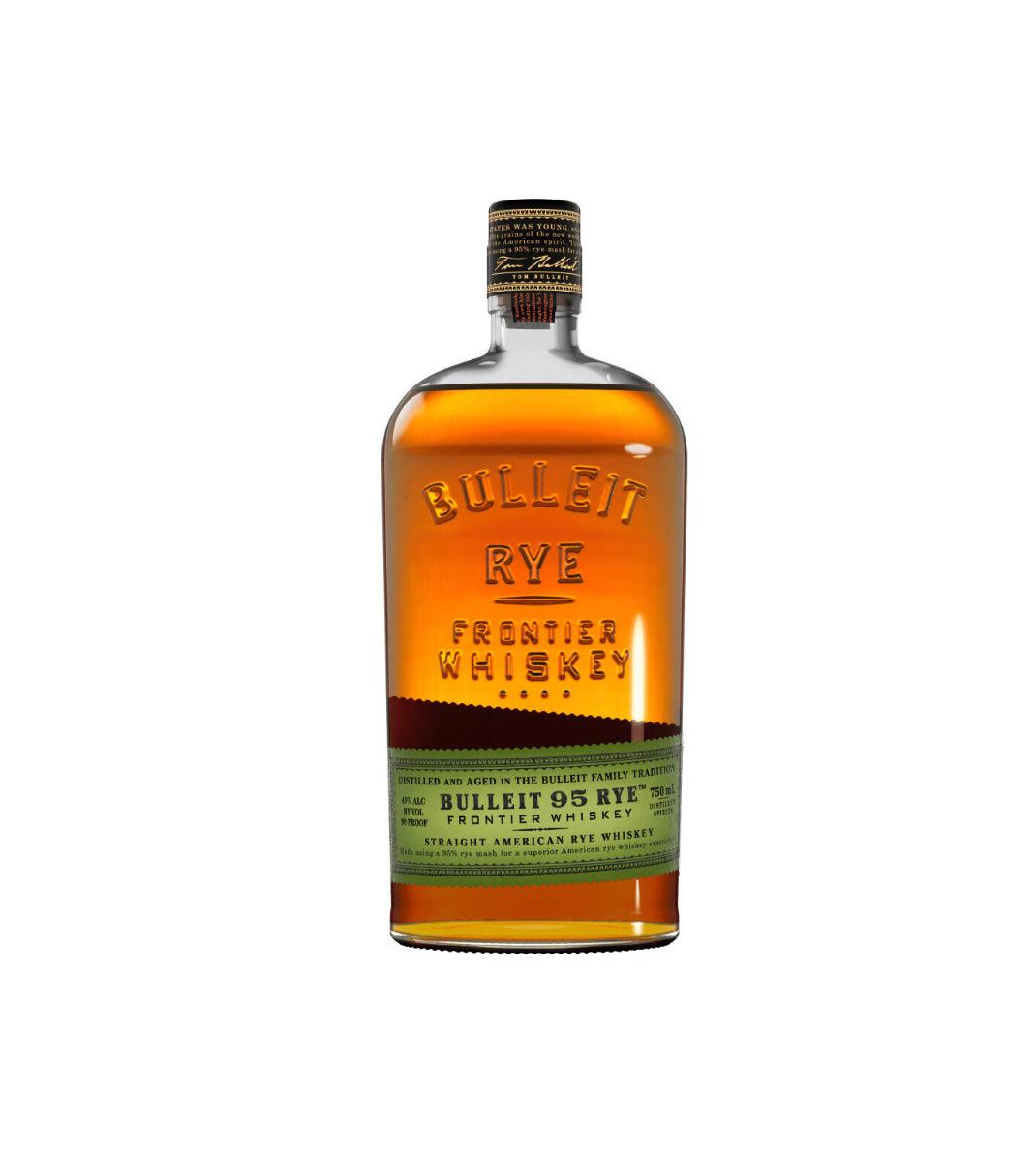 Bulleit Straight Rye Whiskey - Liquor Luxe