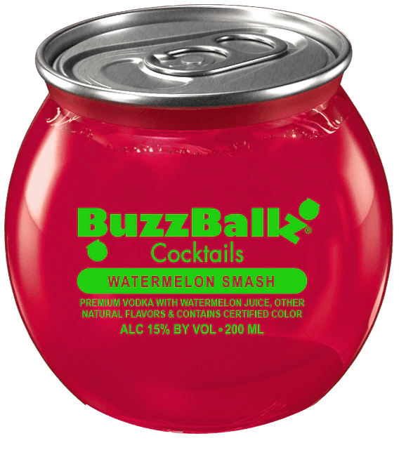 BuzzBallz Watermelon Smash 6-Pack - Liquor Luxe