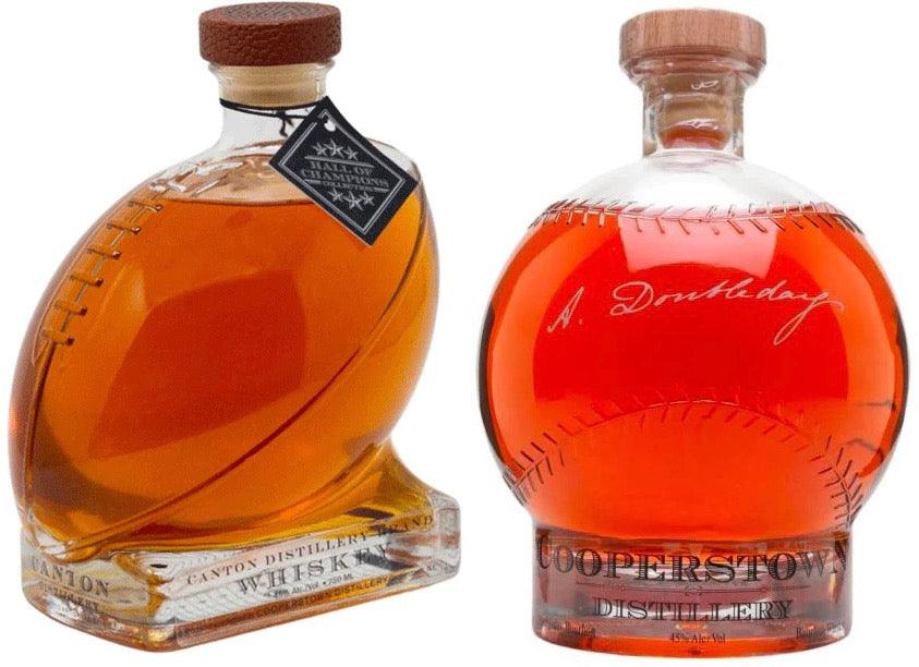 Canton Football and Doubleday Baseball Bourbon Bundle - Liquor Luxe