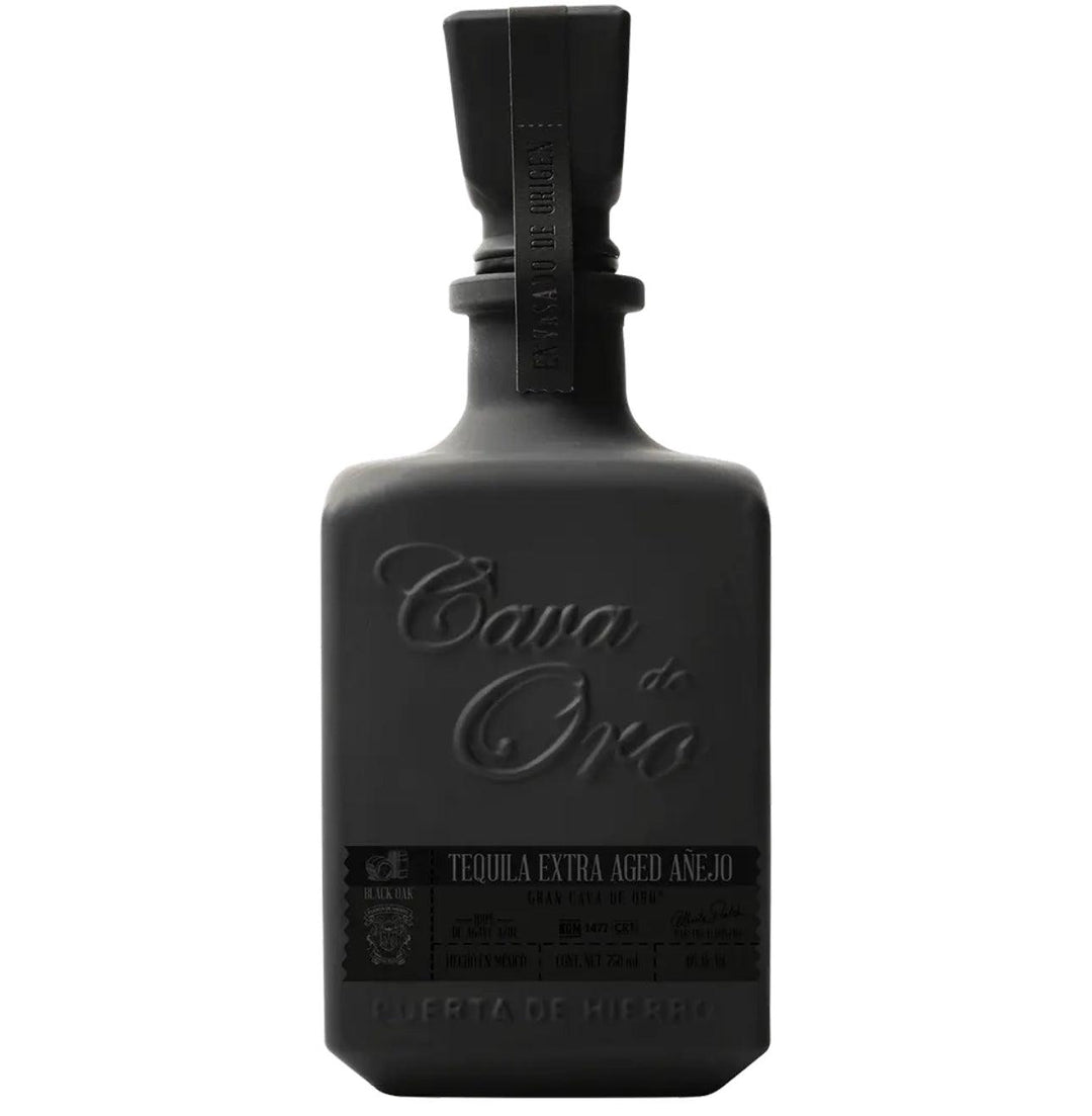 Cava De Oro Extra Aged Anejo Black Tequila - Liquor Luxe
