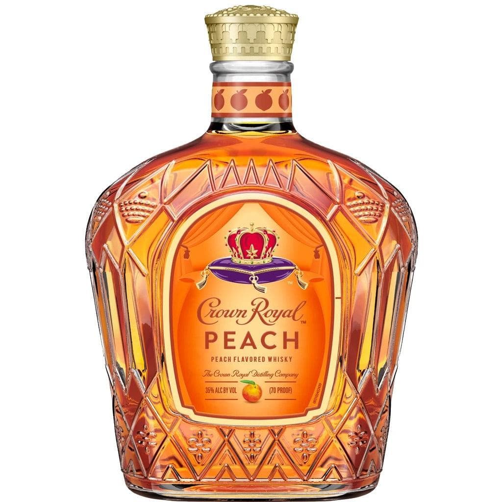 Crown Royal Peach Flavored Whisky - Liquor Luxe