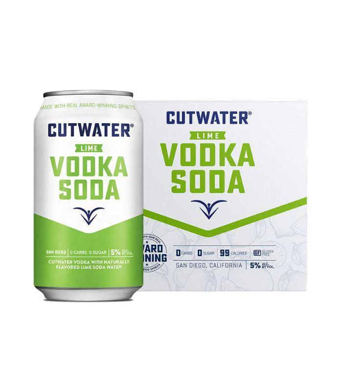 Cutwater Lime Vodka Soda - Liquor Luxe
