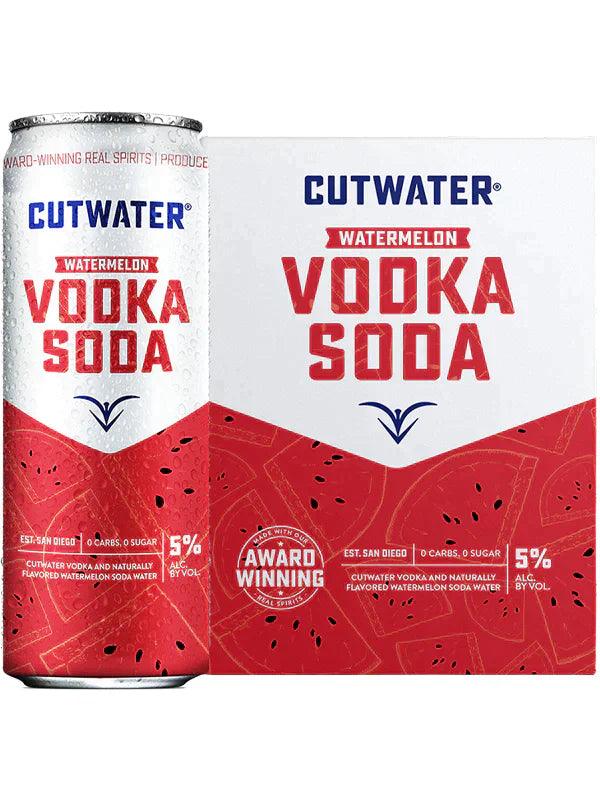 Cutwater Watermelon Vodka Soda - Liquor Luxe