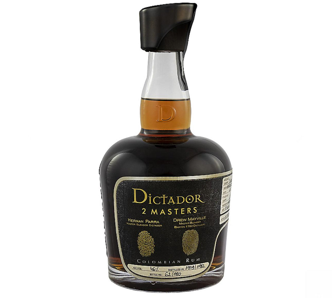 Dictador Aged Rum 2 Masters Barton Blended 1992 - Liquor Luxe
