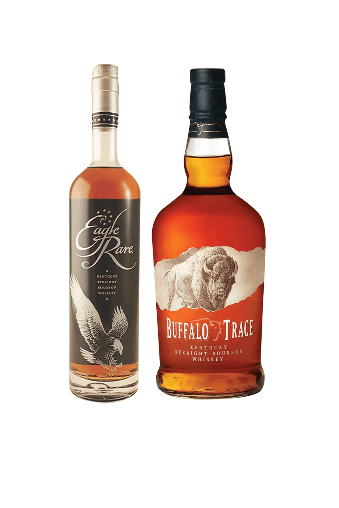 Eagle Rare 10 Year Bourbon & Buffalo Trace Kentucky Straight Bourbon Whiskey Bundle - Liquor Luxe