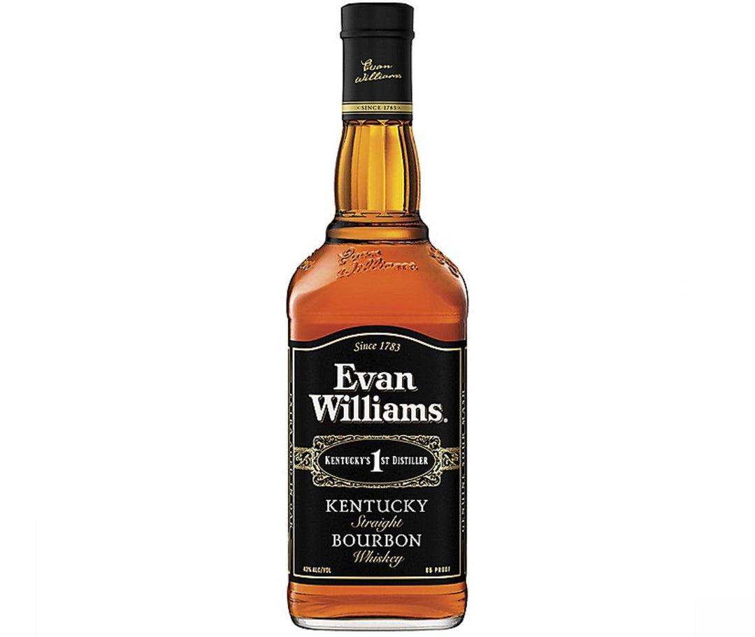 Evan Williams Straight Bourbon Black Label - Liquor Luxe