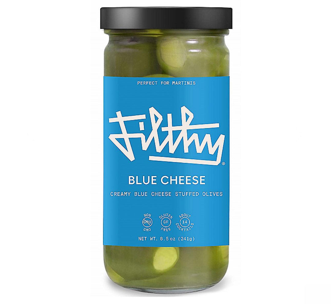 Filthy Blue Cheese Olives - Liquor Luxe