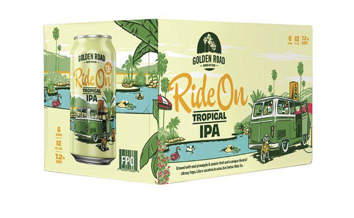 Golden Road Brewing Ride On Tropical IPA 6 pack - Liquor Luxe