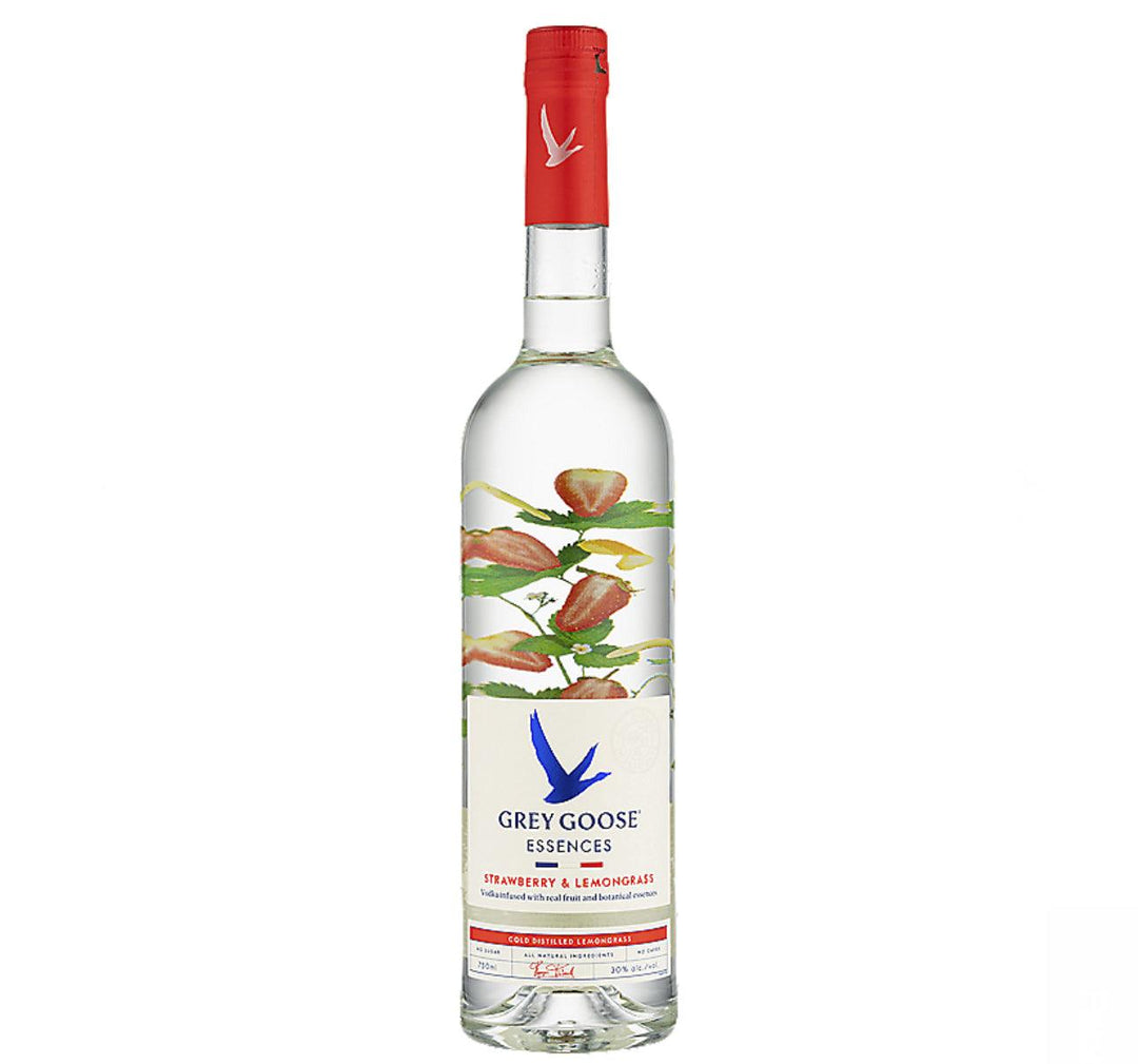 Grey Goose Strawberry & Lemongrass Flavored Vodka - Liquor Luxe