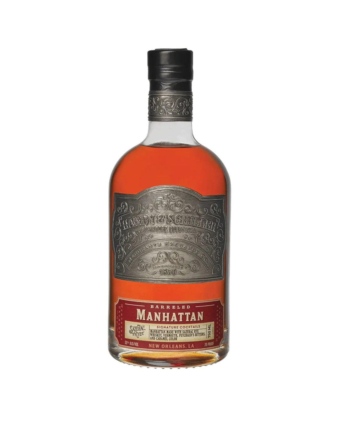 Handy & Schiller Barreled Manhattan Cocktail - Liquor Luxe