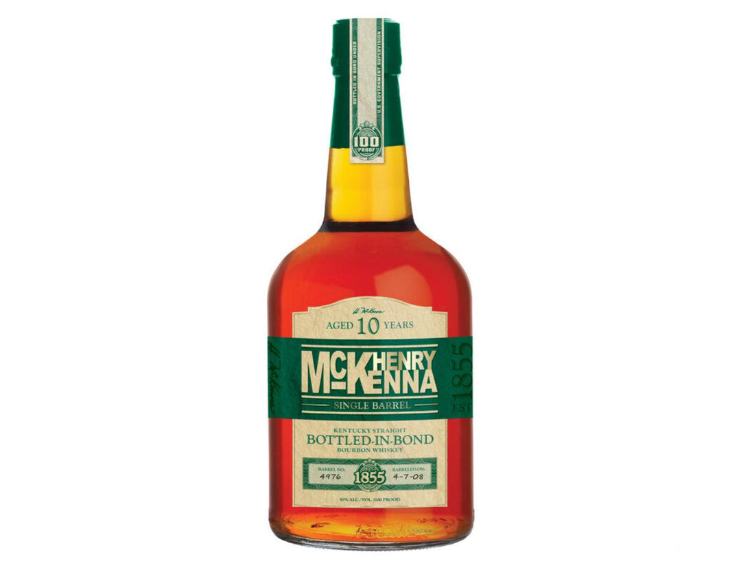 Henry McKenna Straight Bourbon  Bottled In Bond 10 Years Old - Liquor Luxe