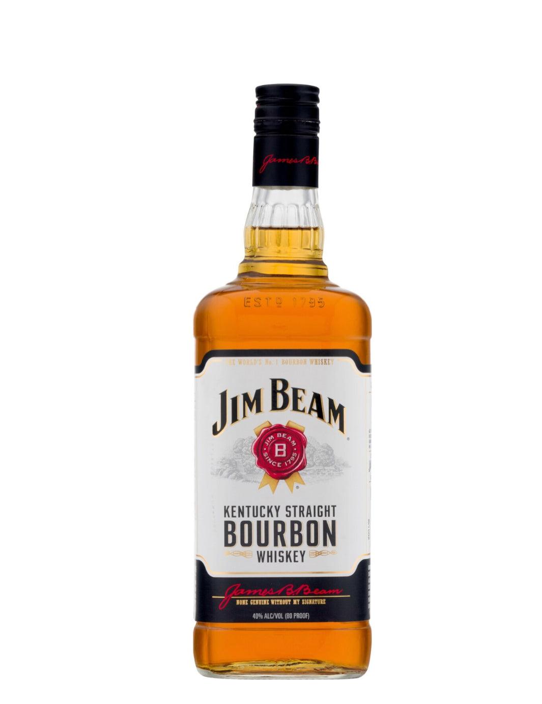 Jim Beam Kentucky Straight Bourbon Whisky - Liquor Luxe