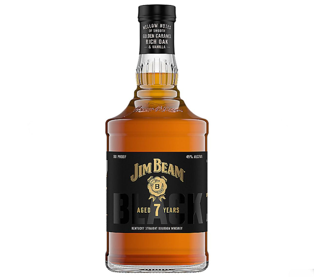 Jim Beam Straight Bourbon Black 7 Year - Liquor Luxe