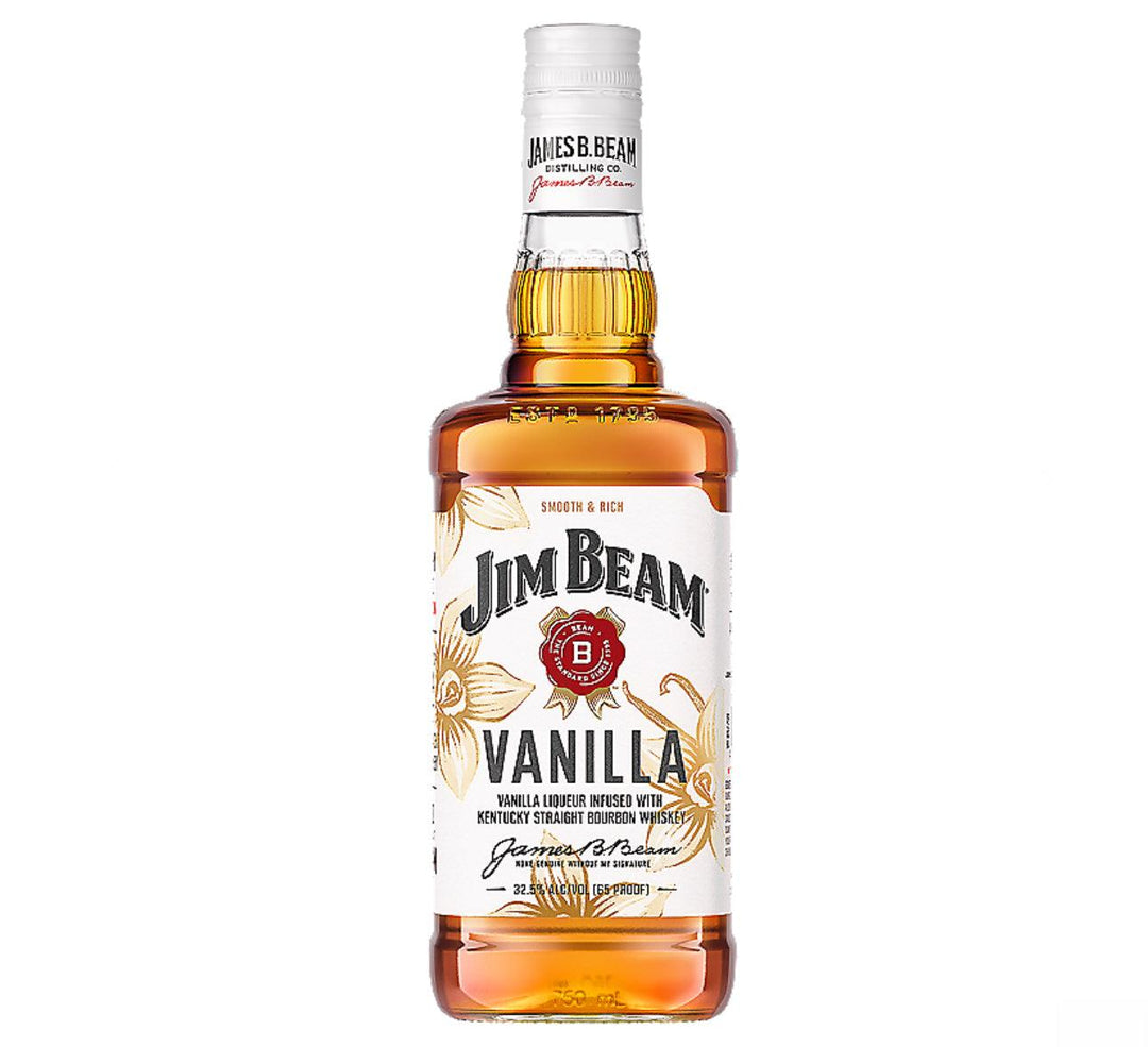 Jim Beam Vanilla Flavored Whiskey - Liquor Luxe