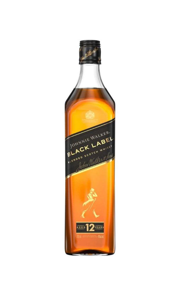 Johnnie Walker Blended Scotch Whisky Black Label - Liquor Luxe