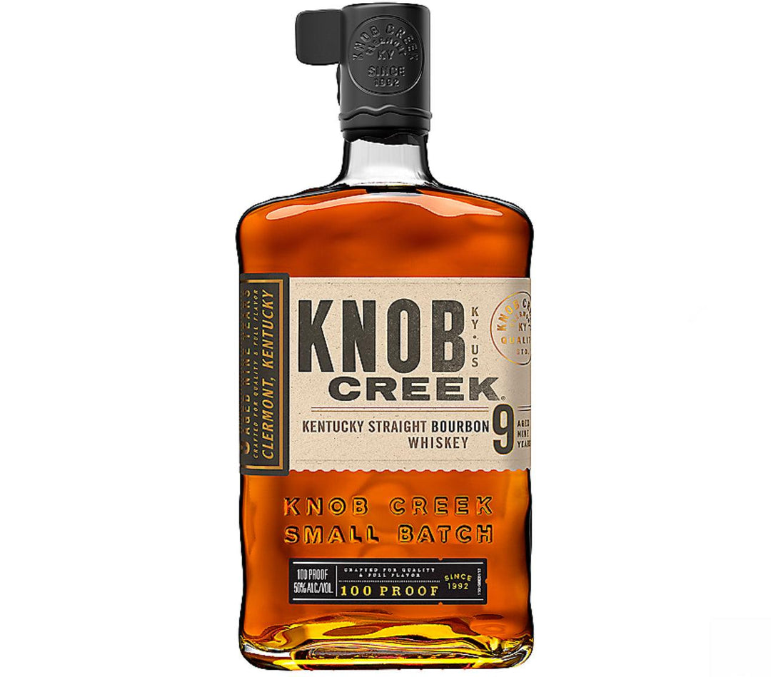 Knob Creek Straight Bourbon Small Batch 9 Years Old 100 Proof - Liquor Luxe