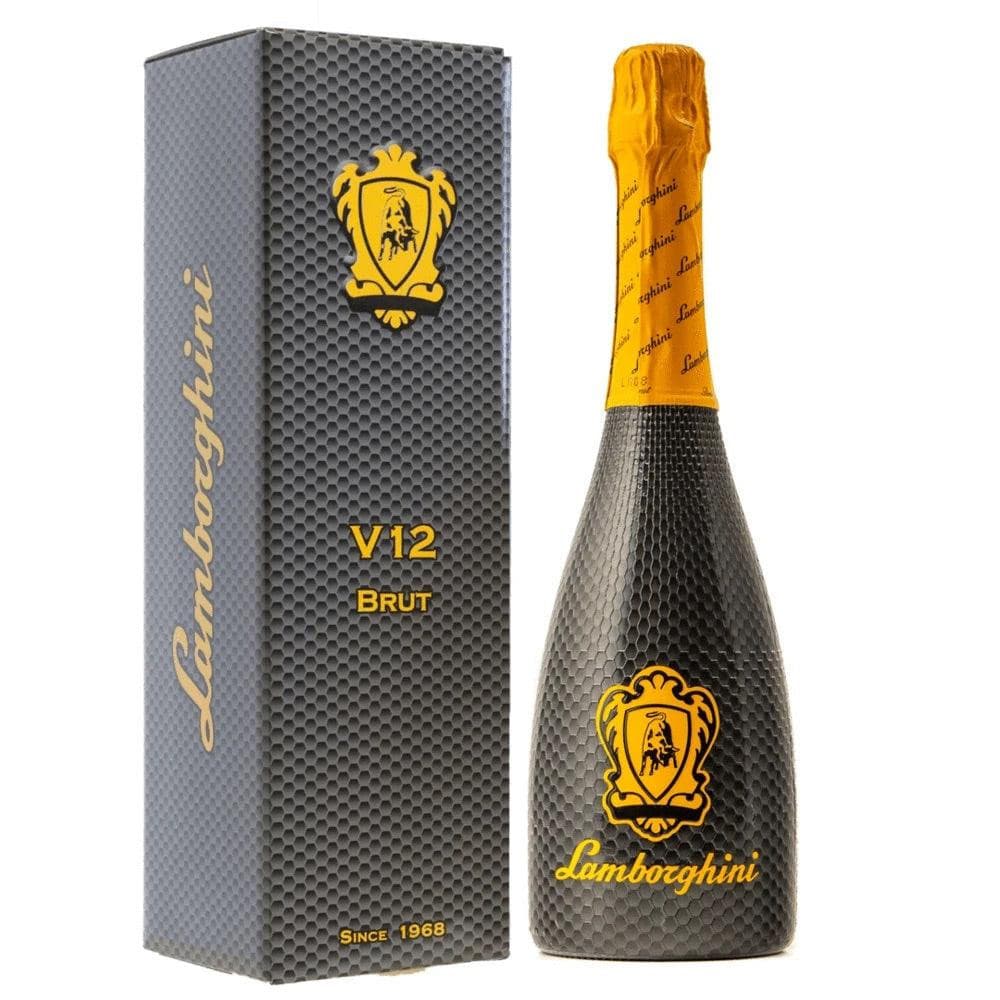 Lamborghini V12: Brut Vino Spumante With Gift Box - Liquor Luxe