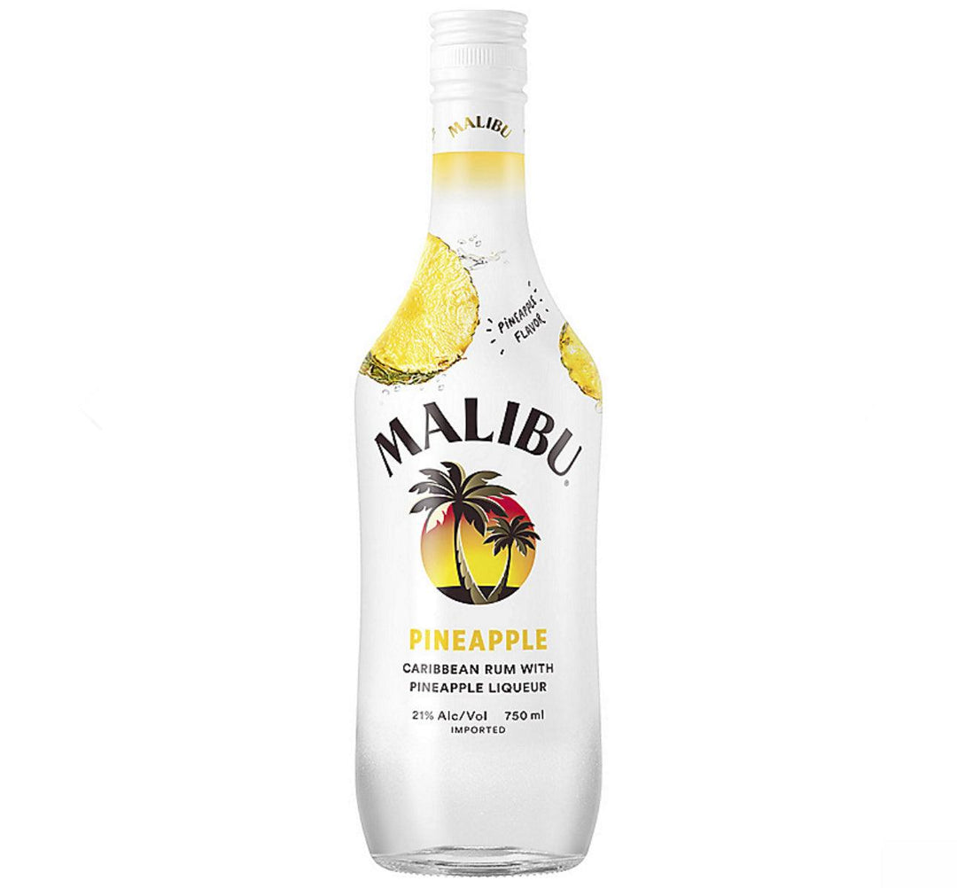 Malibu Pineapple Flavored Rum - Liquor Luxe
