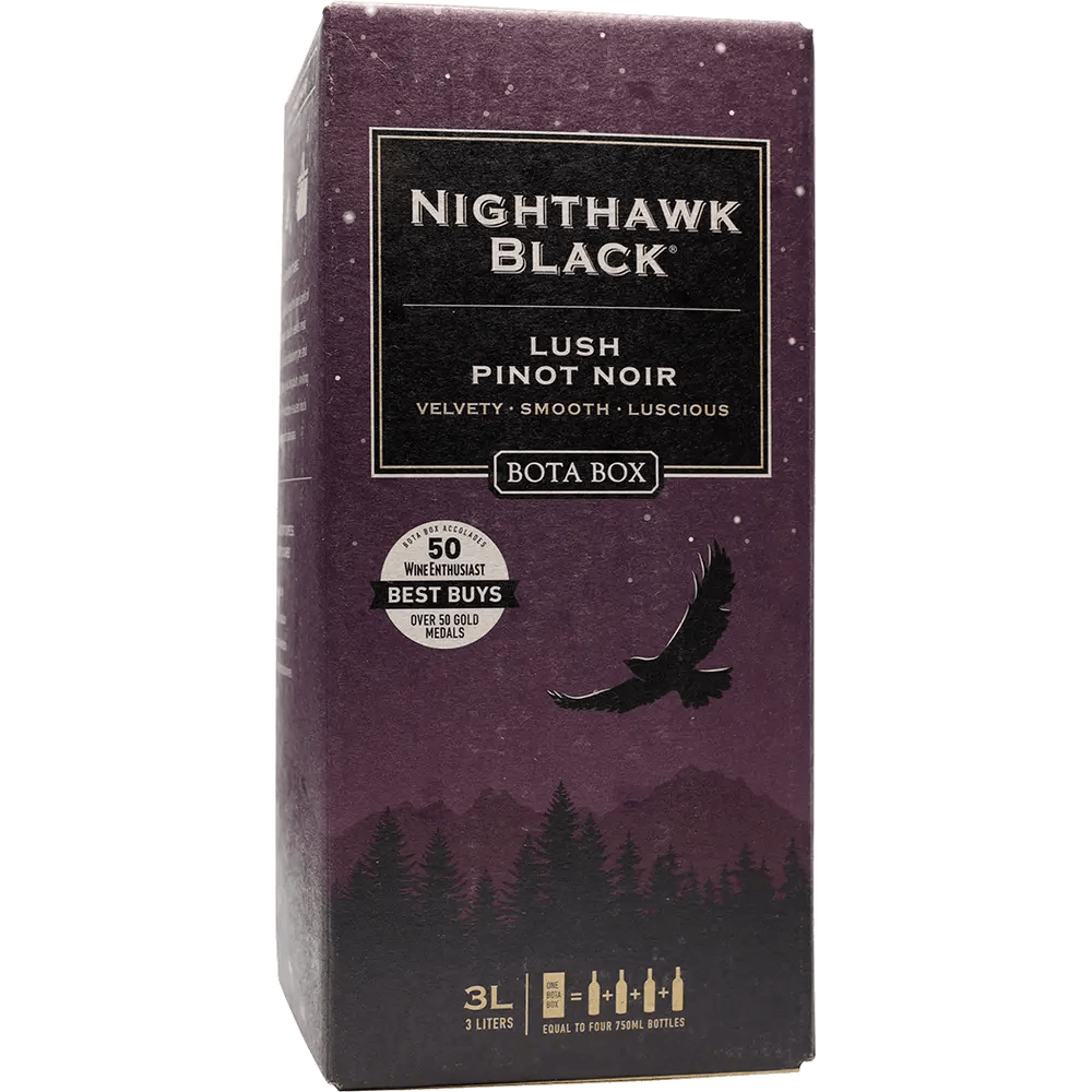 Nighthawk Black Lush Pinot Noir - Liquor Luxe
