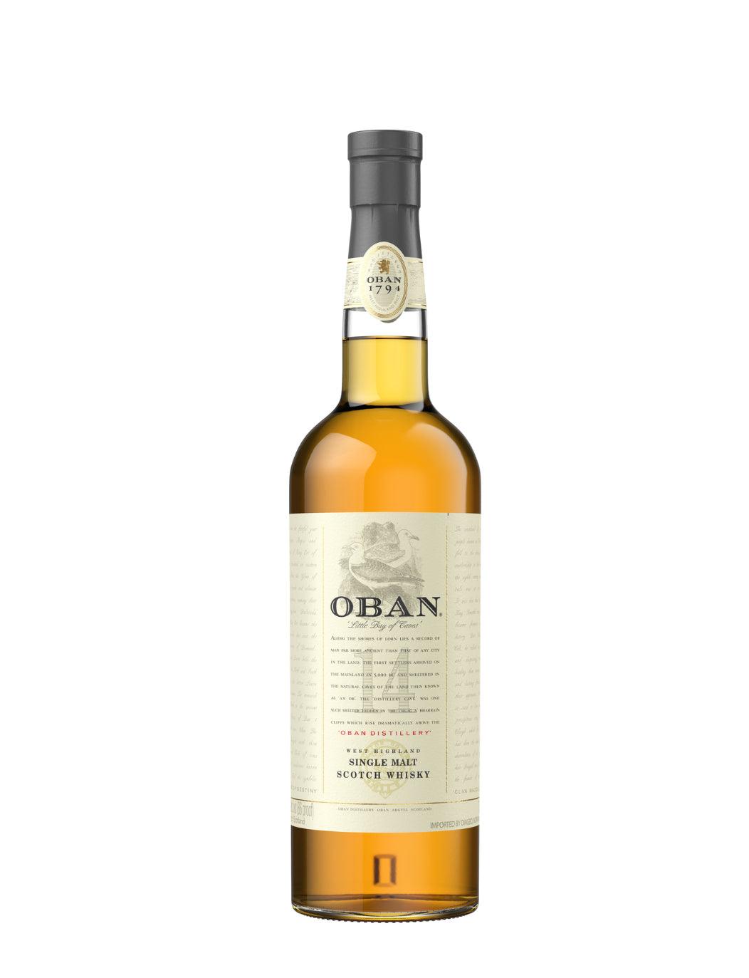 Oban Single Malt Scotch 14 Years Old - Liquor Luxe