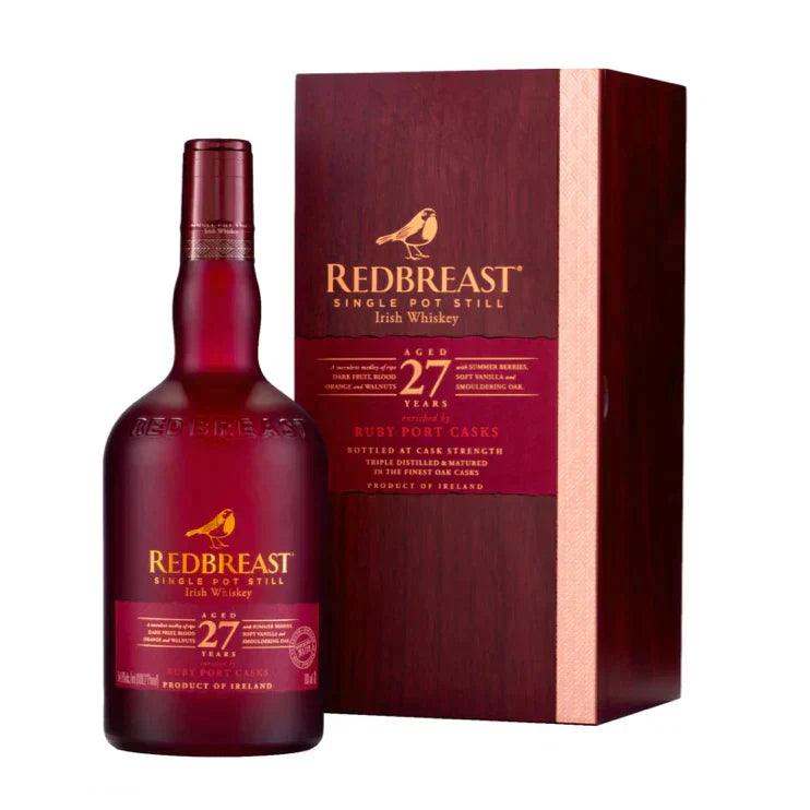 RedBreast Single Pot Still Irish Whiskey 27 Years Old - Liquor Luxe