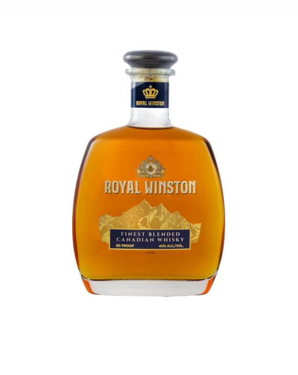 Royal Winston Finest Blended Canadian Whisky - Liquor Luxe