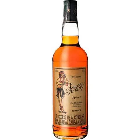 Sailor Jerry Spiced Rum 1 liter - Liquor Luxe