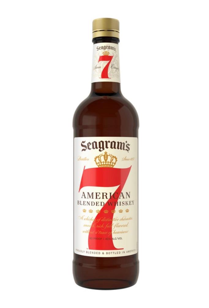 Seagram’s Blended American Whiskey 7 Crown - Liquor Luxe