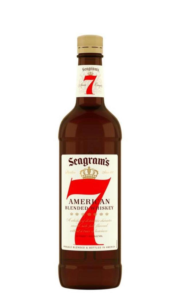 Seagram’s Blended American Whiskey 7 Crown - Liquor Luxe