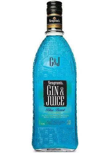 Seagram’s Gin & Juice Blue Beast With Ginseng - Liquor Luxe
