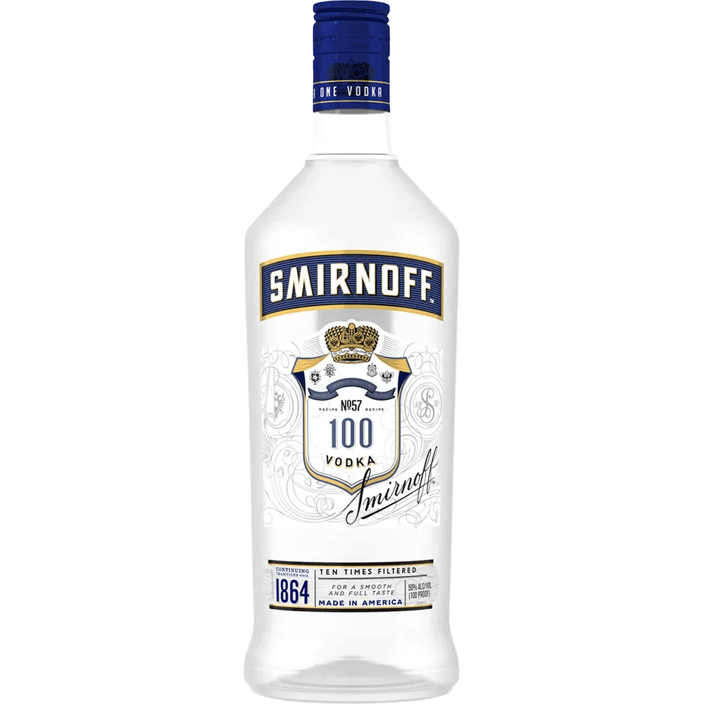 Smirnoff 100 Proof Vodka 1.75L - Liquor Luxe