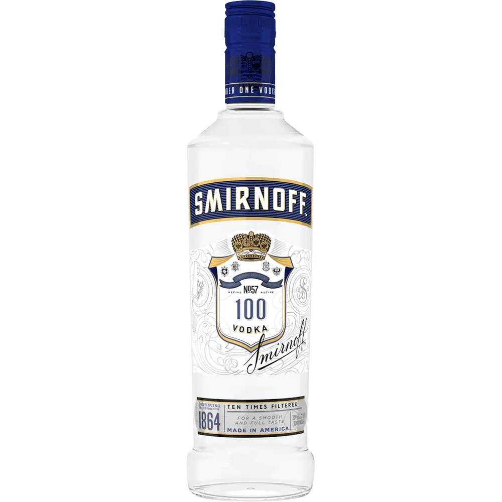 Smirnoff 100 Proof Vodka 750ml - Liquor Luxe