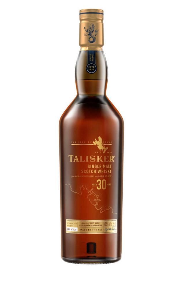 Talisker Single Malt Scotch 30 Years Old - Liquor Luxe