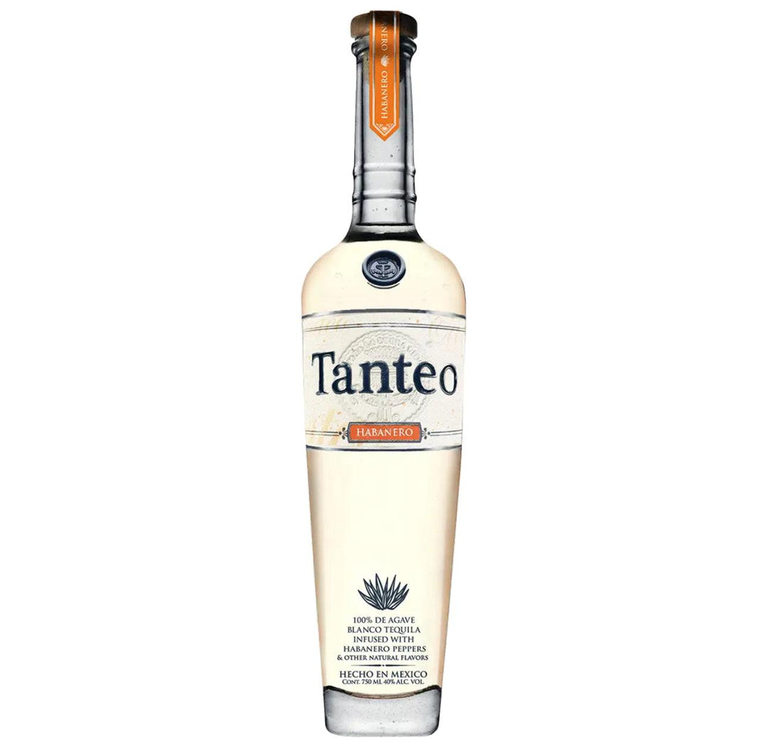Tanteo Tequila Blanco Habanero Peppers - Liquor Luxe