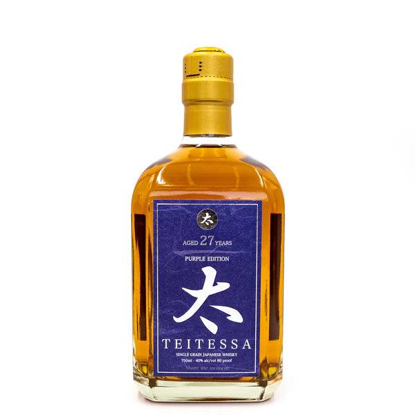 Teitessa Single Grain Japanese Whisky Purple Edition 27 Years Old - Liquor Luxe